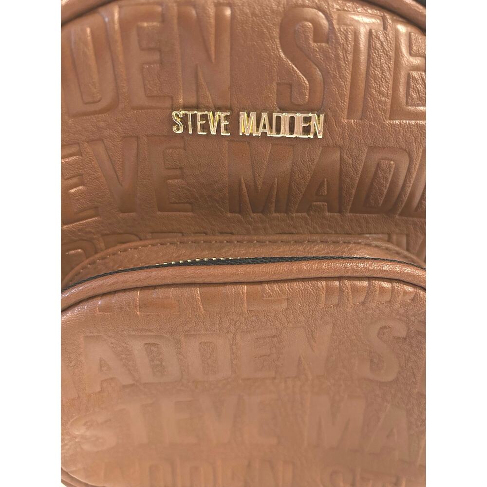 Steve Madden Mini Brown Backpack - image 3